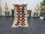 OZAL- Moroccan Geometric Berber Tribal Wool Rug