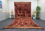 BATUL- Handmade Moroccan Berber Tribal Symbols Rug