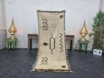 KAMIS- Beige Geometric Boho Berber Handmade Runner