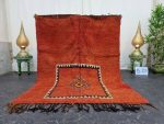 NARL- Red Berber Tribal Moroccan Handmade Rug