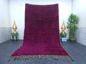 LANA- Purple Vintage Berber Moroccan Wool Rug
