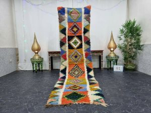 GRAFY- Colorful Geometric Berber Tribal Runner