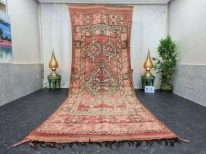 SUZANA- Large Moroccan Faded Colors Boho Rug
