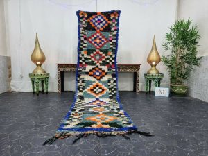 BASANT- Handmade Geometric Berber Tribal Runner