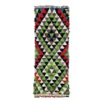 NAZEN- Geometric Vibrant Handmade Tribal Wool Rug
