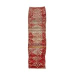 DARLA- Faded Red Handmade Tribal Wool Runner