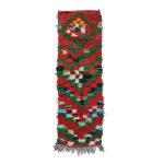 DOJA- Red & Green Bohemian Tribal Runner