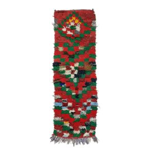 DOJA- Red & Green Bohemian Tribal Runner
