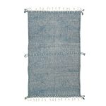 RIMAS- Light Blue Kilim Zanafi 6'1''x10'5'' Bohemian Rug