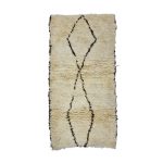 MILAN-Moroccan Beige 2'1''x 6'3''Boho Rug