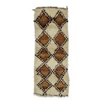 JETSE- Vintage Brown Geometric 2'2''x6'1'' Runner