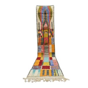 ITTAB - Moroccan Boujaad 2'6''x13'1''Multicolor Runner