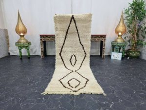 TASHA - Minimalistic Moroccan Abstract Wool Rug