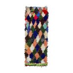 ZOA- Small Vintage Moroccan Sheep Wool 2'2''x6'2''Rug