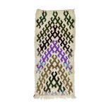 FILIX- Handmade Geometric Vintage 2'7''x5'6''Rug