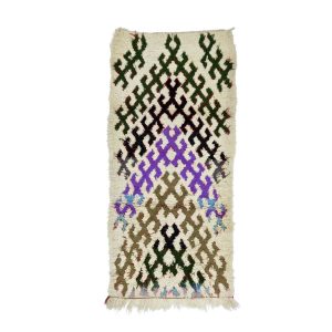 FILIX- Handmade Geometric Vintage 2'7''x5'6''Rug