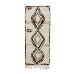 ONELLE- Beige Brown Geometric Moroccan 2'4''x5'7''Rug