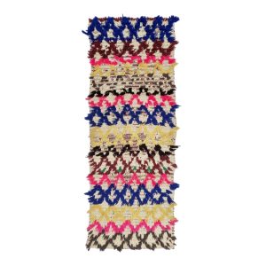 AMY- Geometric Moroccan Wool  2'3''x6'2'' Rug