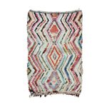 LEITH- Geometric Multicolor Sheep Wool 3'6''x5'6''Rug