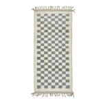 JEDA- Beni Ourain Checkered White Grey Carpet