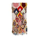 FASIM- Mini Colorful Vintage Wool  2'6''x6' Rug