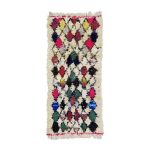 GUNDA- Geometric Colorful Wool 2'6''x6' Runner