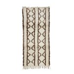SALBA- Beige Vintage Geometric Runner 2'5"x5'6"