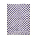 ANDIR-Checkered Purple Beni Ourain Berber 5'4''x7'Rug