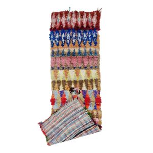 PEKOT- Vintage Berber Tribal Wool 2'3"x7'7" Runner