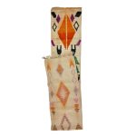 MEYEDIN - Berber Orange Green Boujaad Tribal Cotton 2'4x20' Runner