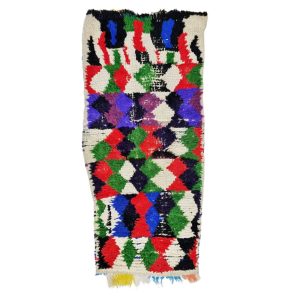 AKSIL- Moroccan Handmade Vintage Geen Rug 2x5