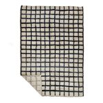 ASLI- Berber Grid Black Boujaad 6x9 Rug