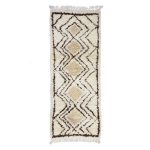 TAKAMA- Geometric Vintage Brown Beniourain 2x6 Rug