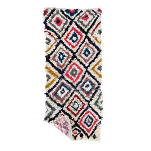 LALLA- Geomatric Vintage Funky Beniourain 2x6 Rug