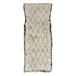 TAARAFT - Geometric Vintage Brown Beniourain 2x6 Rug