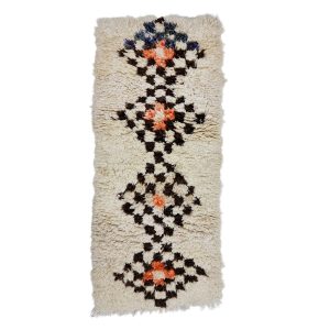TAKAMA- Geometric Nomad Brown Beniourain 2x5 Rug