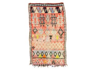 LALA - Berber Abstract Red Wool Boujaad 3x5 Rug