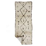 TETHRIT - Geometric Vintage Brown Beniourain 2x5 Rug
