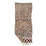 Tarikat - Abstract Vintage Brown Beniourain 4x9 Wool Rug